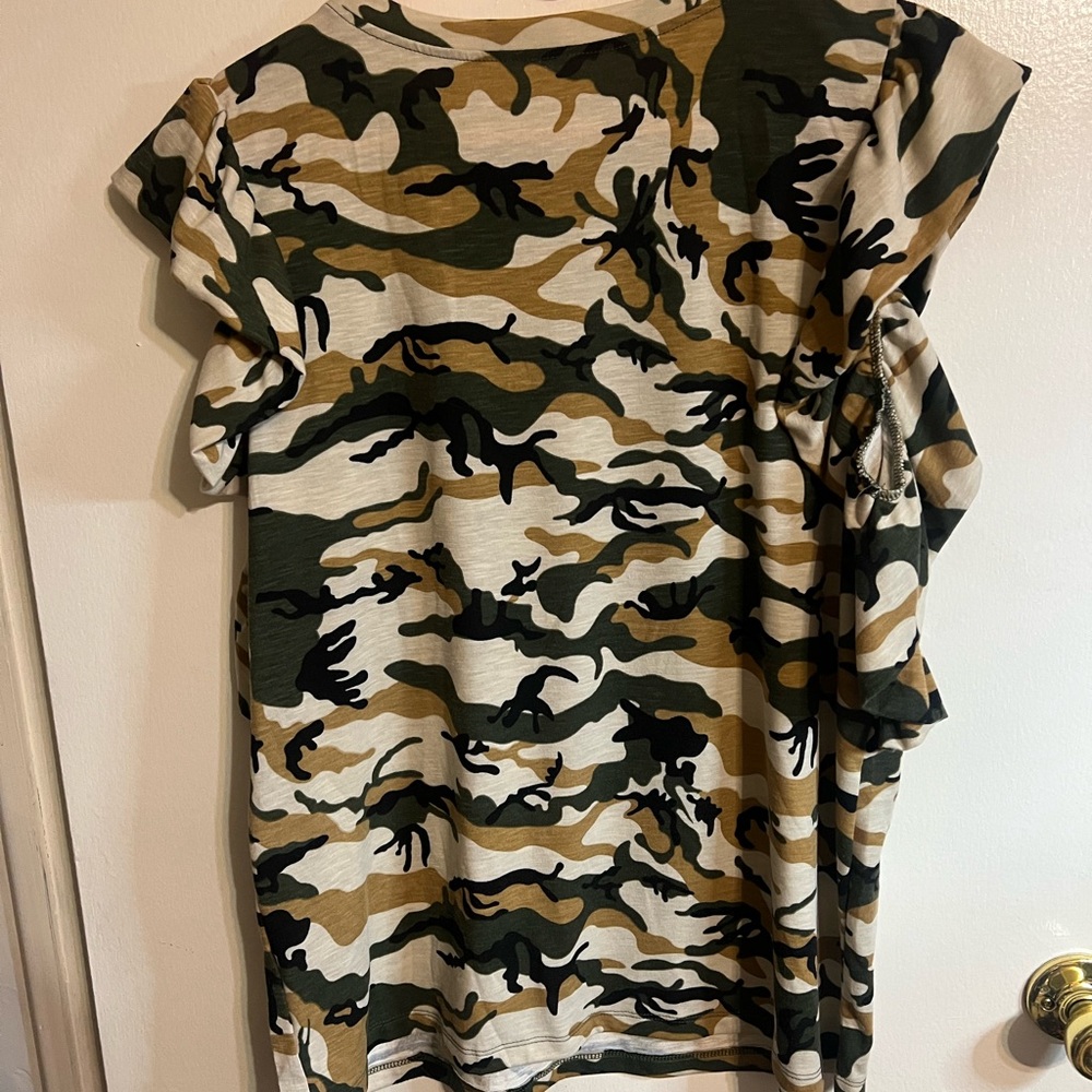Womans Camouflage T-Shirt.